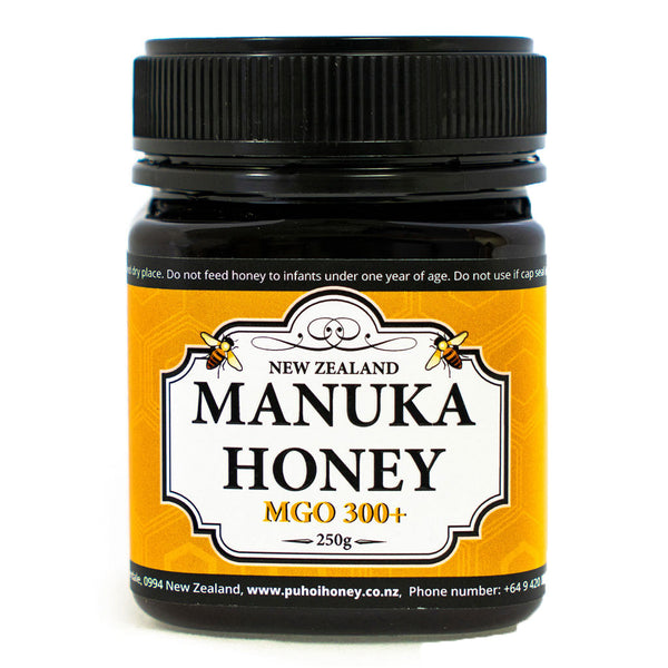 New Zealand Puhoi Honey 100% Pure Manuka Honey MGO 300+